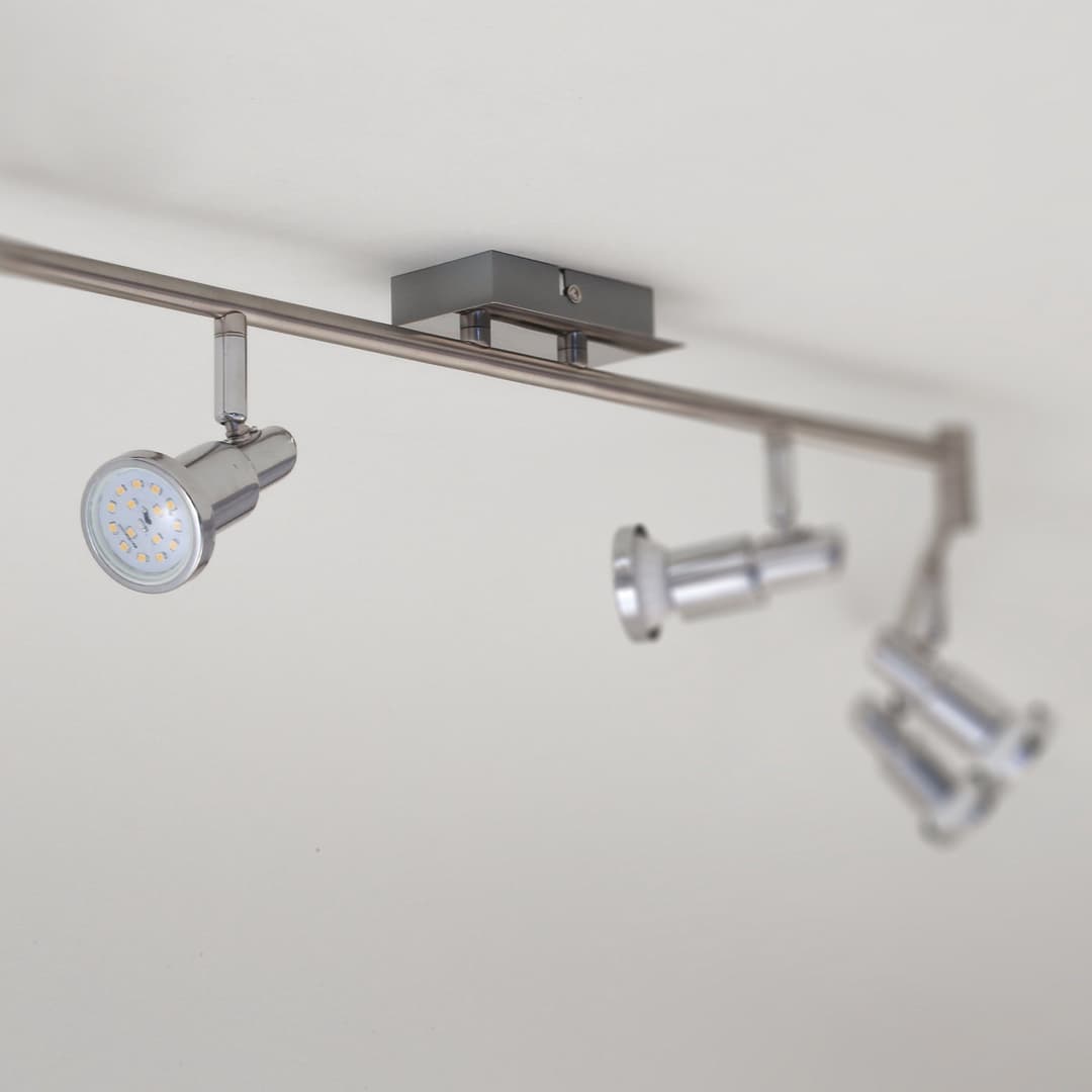 B.K.Licht LED Deckenspots | Grau