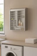 Bischof Medizinschrank Salus | Silber 3