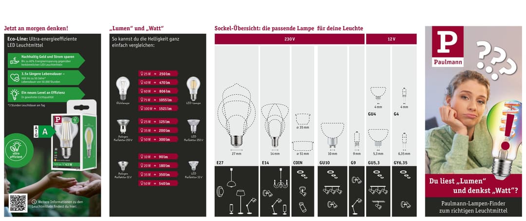 Paulmann LED-Leuchtmittel Stiftsockel 3er Pack | Weiß