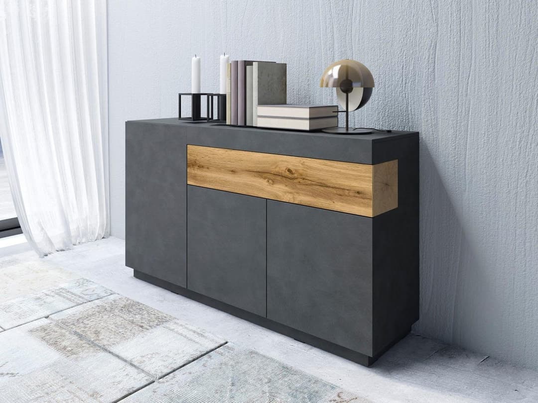 OTTO home Sideboard SILKE | Grau