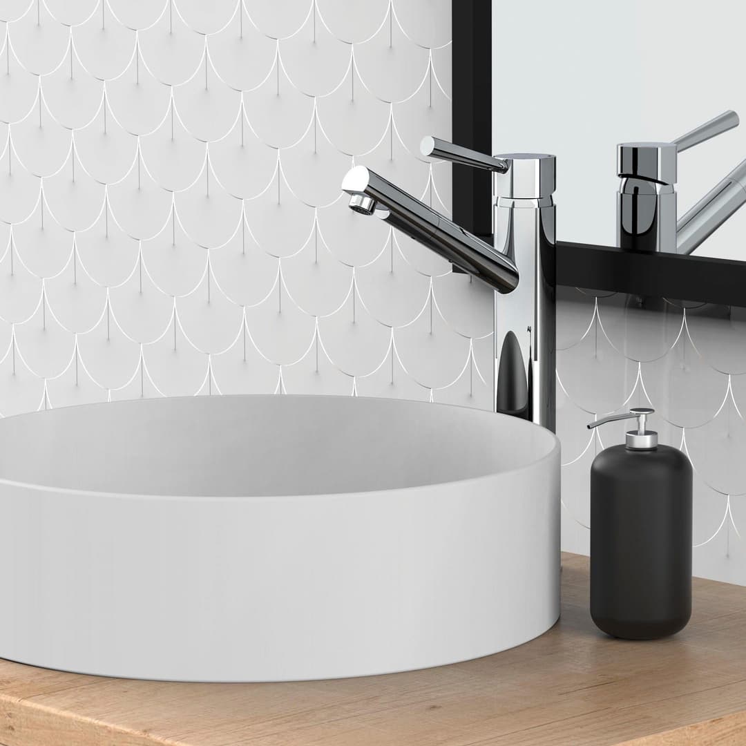 Schütte Cornwall Waschtischarmatur | Silber