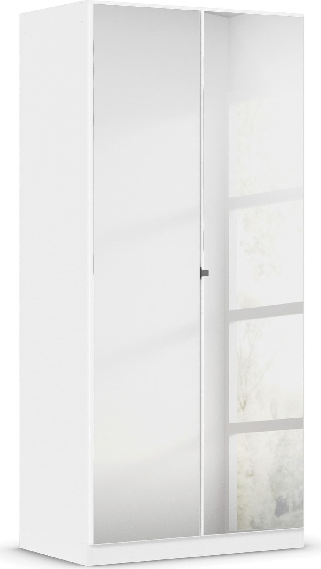 rauch Drehtürenschrank Reflect | Weiß