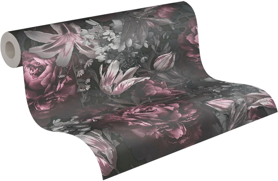A.S. Création Vliestapete PintWalls Rosen Floral | Mehrfarbig