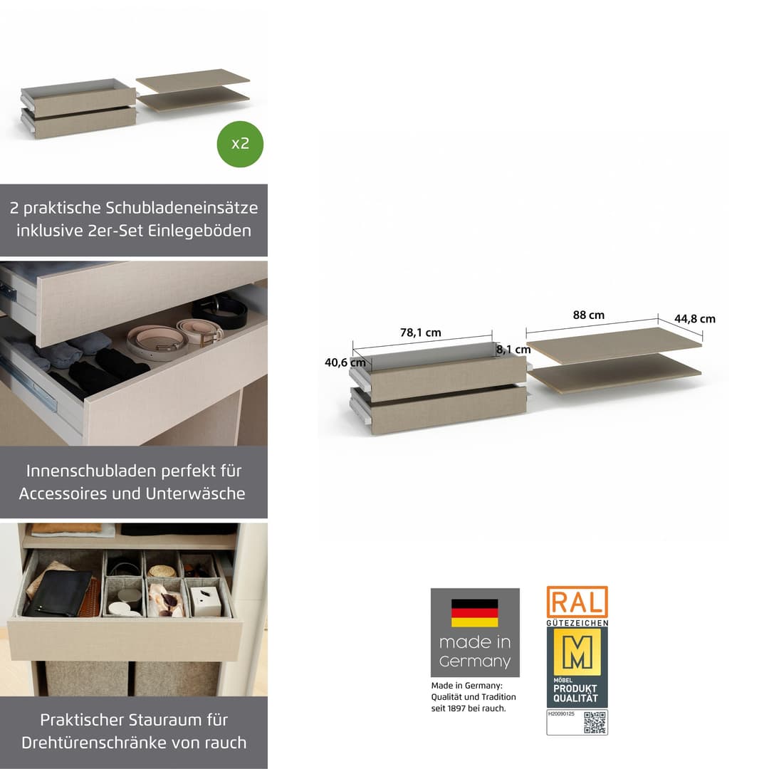 rauch Schubladeneinsatz | Beige