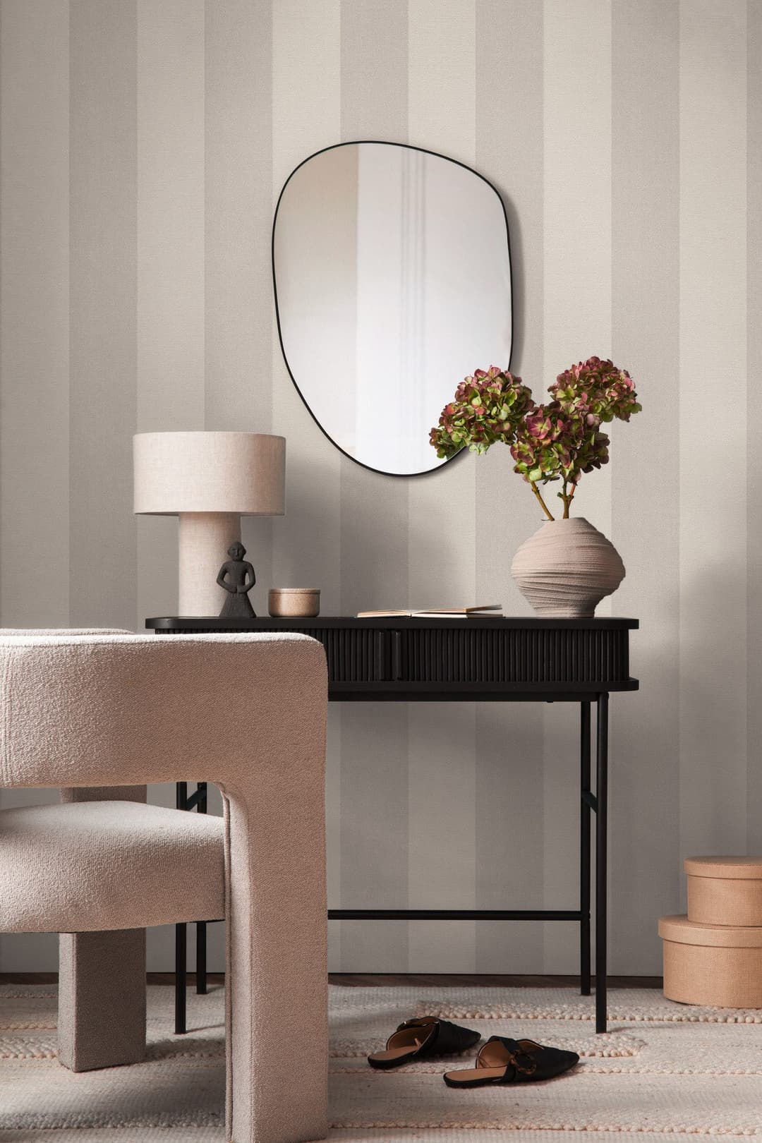 A.S. Création Pure Elegance Vliestapete | Mehrfarbig