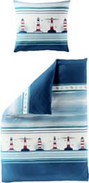 BIERBAUM Bettwäsche Leuchtturm | Blau