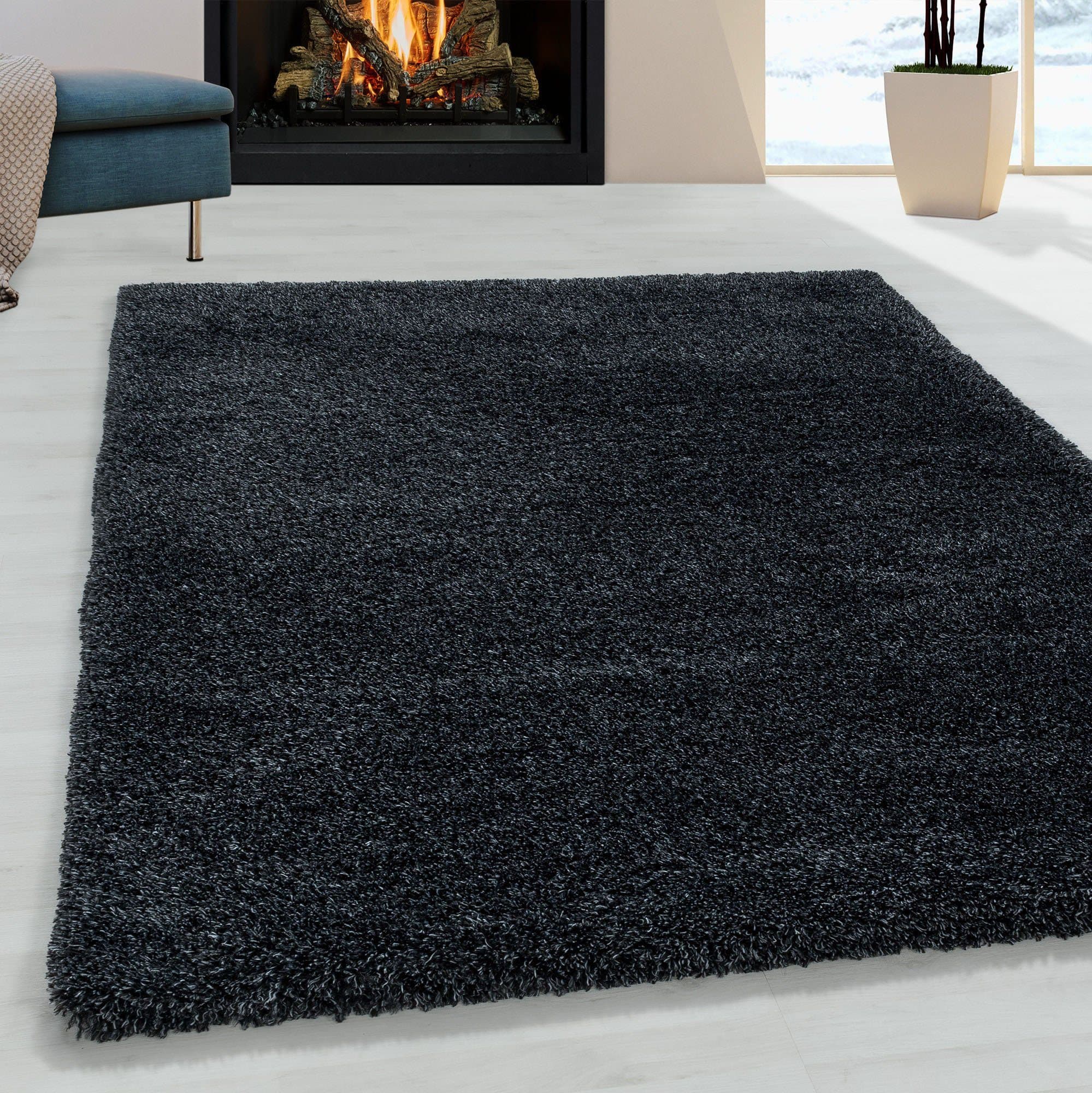 Ayyildiz Teppiche Hochflor-Teppich FLUFFY 3500 | Grau
