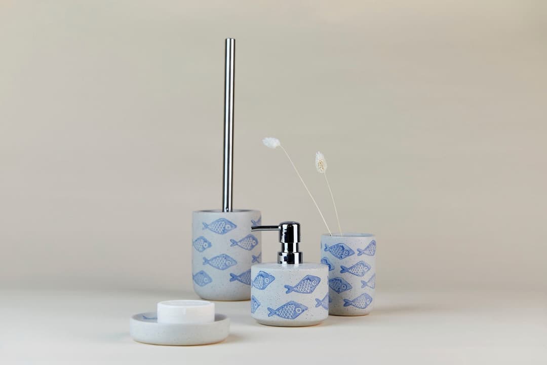 Wenko Seifenspender Aquamarin | Beige