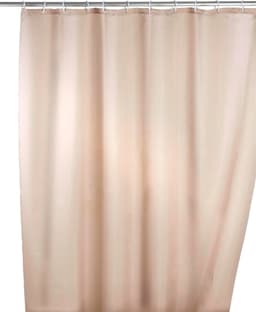 WENKO Duschvorhang Uni Beige | Beige