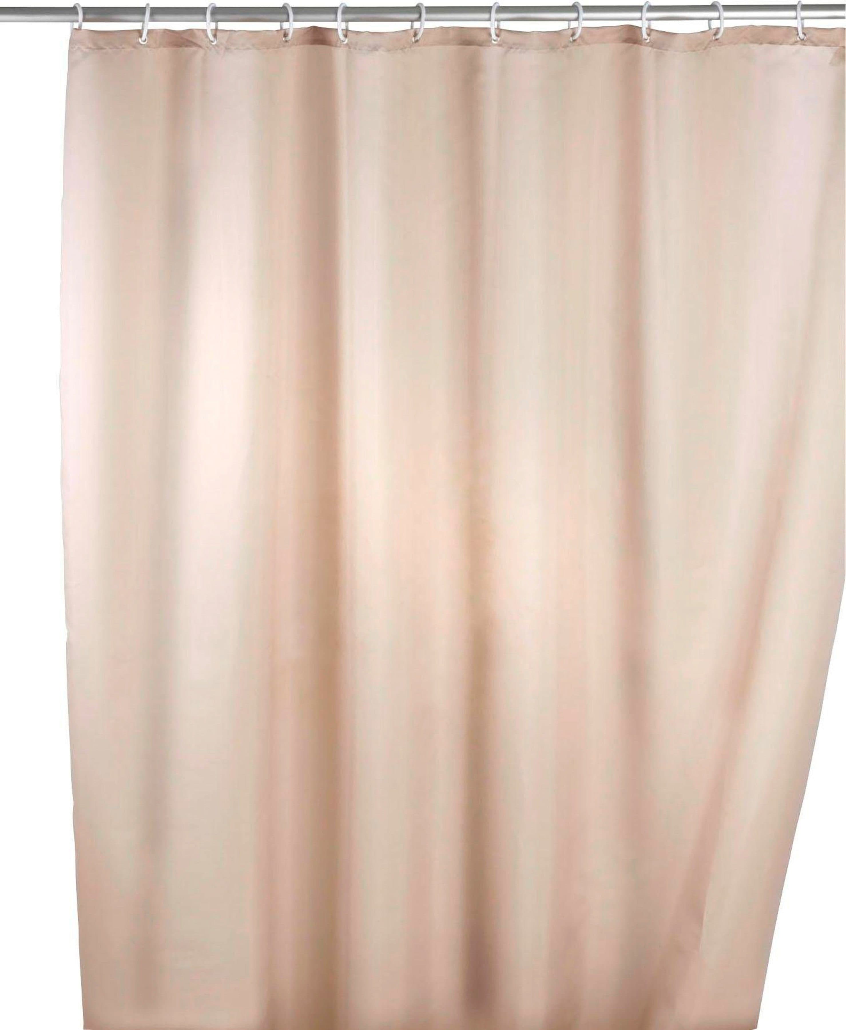 WENKO Duschvorhang Uni Beige | Beige