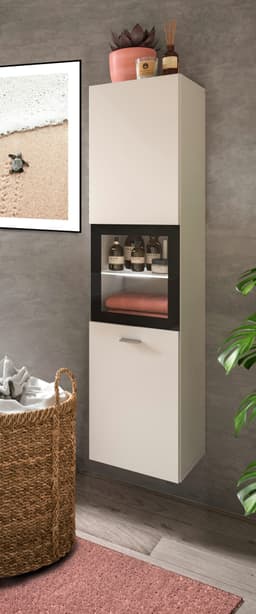 welltime Hochschrank Tampa | Weiß