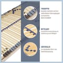 Lattenrost Blue Royal KF | Holztöne 2