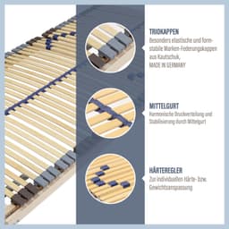 Lattenrost Blue Royal KF | Holztöne