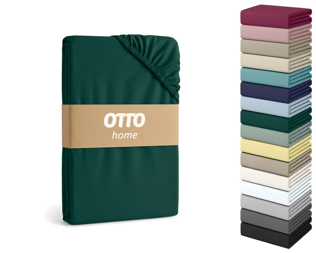 OTTO home Spannbettlaken Cremona | Grün