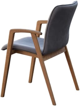 OTTO home Armlehnstuhl Loreen Esszimmerstuhl | Holztöne
