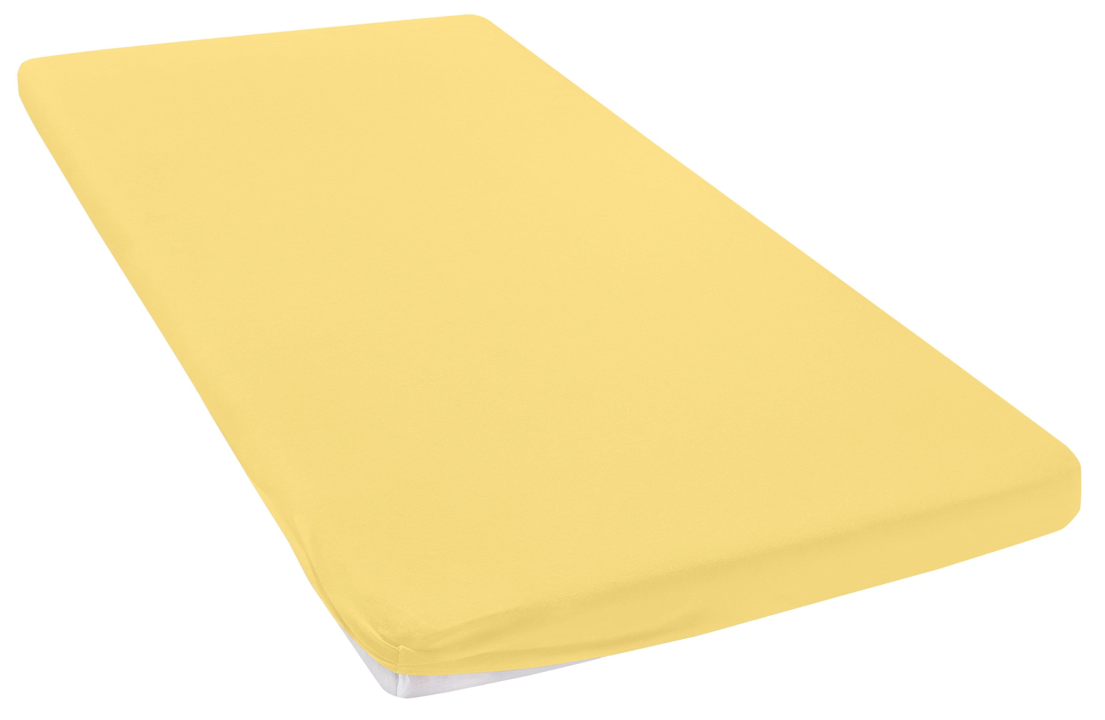 OTTO home Spannbettlaken Topper Basic | Gelb