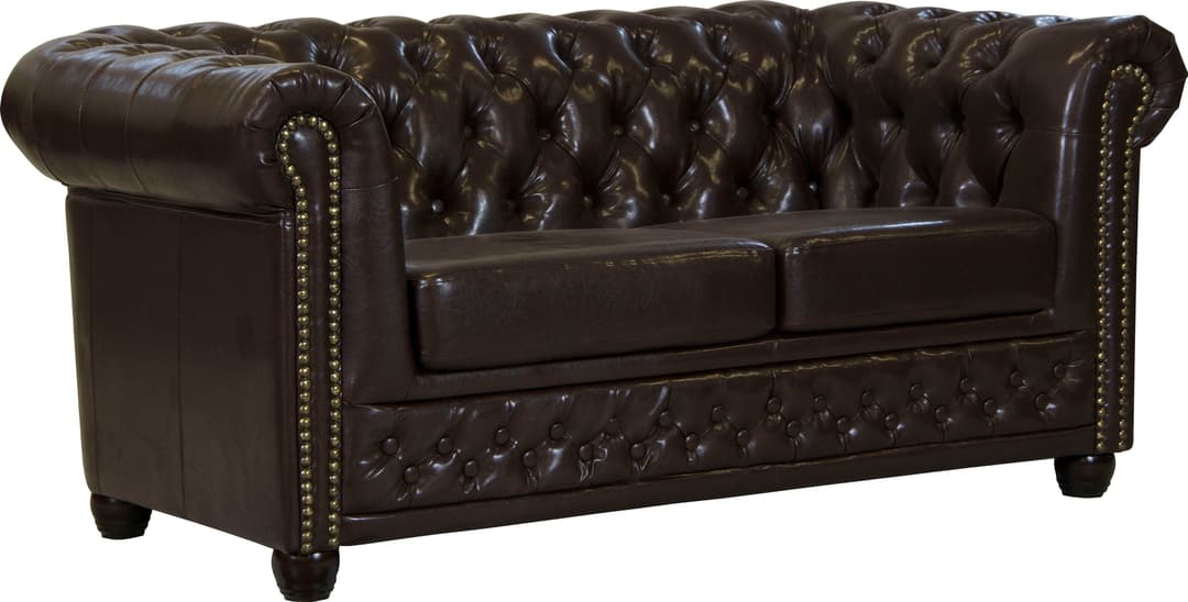 Home affaire Chesterfield-Sofa Rysum | Braun