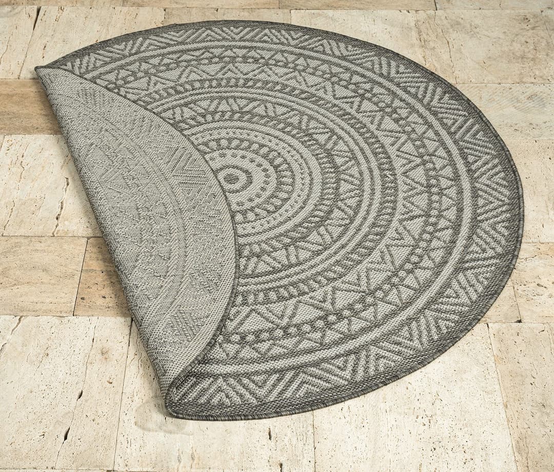 the carpet Teppich Mistra | Grau