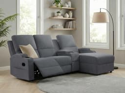 OTTO home Ecksofa NAPORI Multimediasofa | Grau
