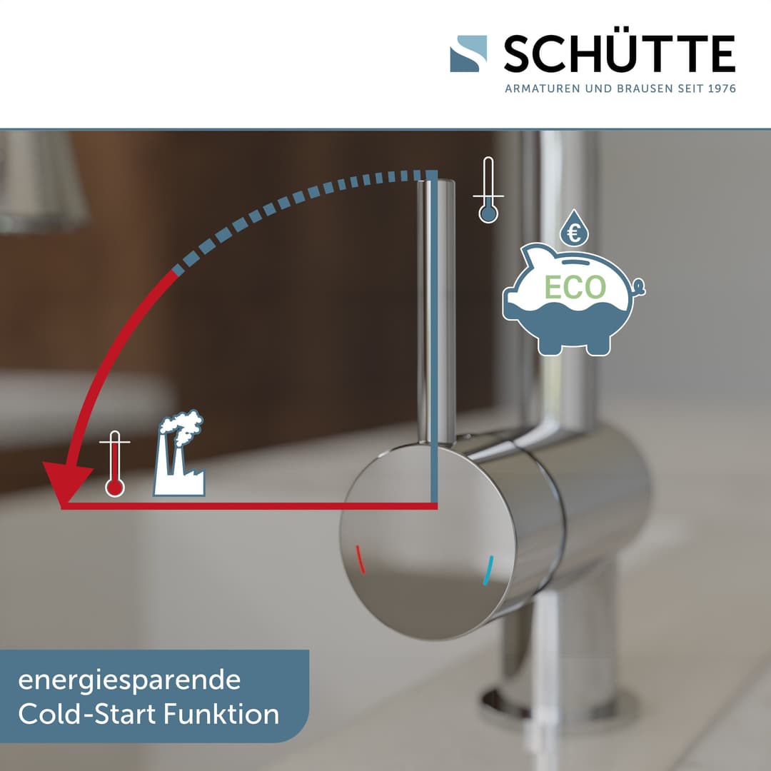 Schütte Spültischarmatur CORNWALL | Silber