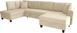 Trends by HG Wohnlandschaft Moritz U-Form | Beige