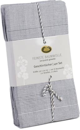 Gözze Geschirrtuch Set | Grau