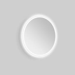 welltime LED-Lichtspiegel Aura | Silber