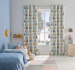 OTTO home Verdunkelungsvorhang Dreieck | Mehrfarbig