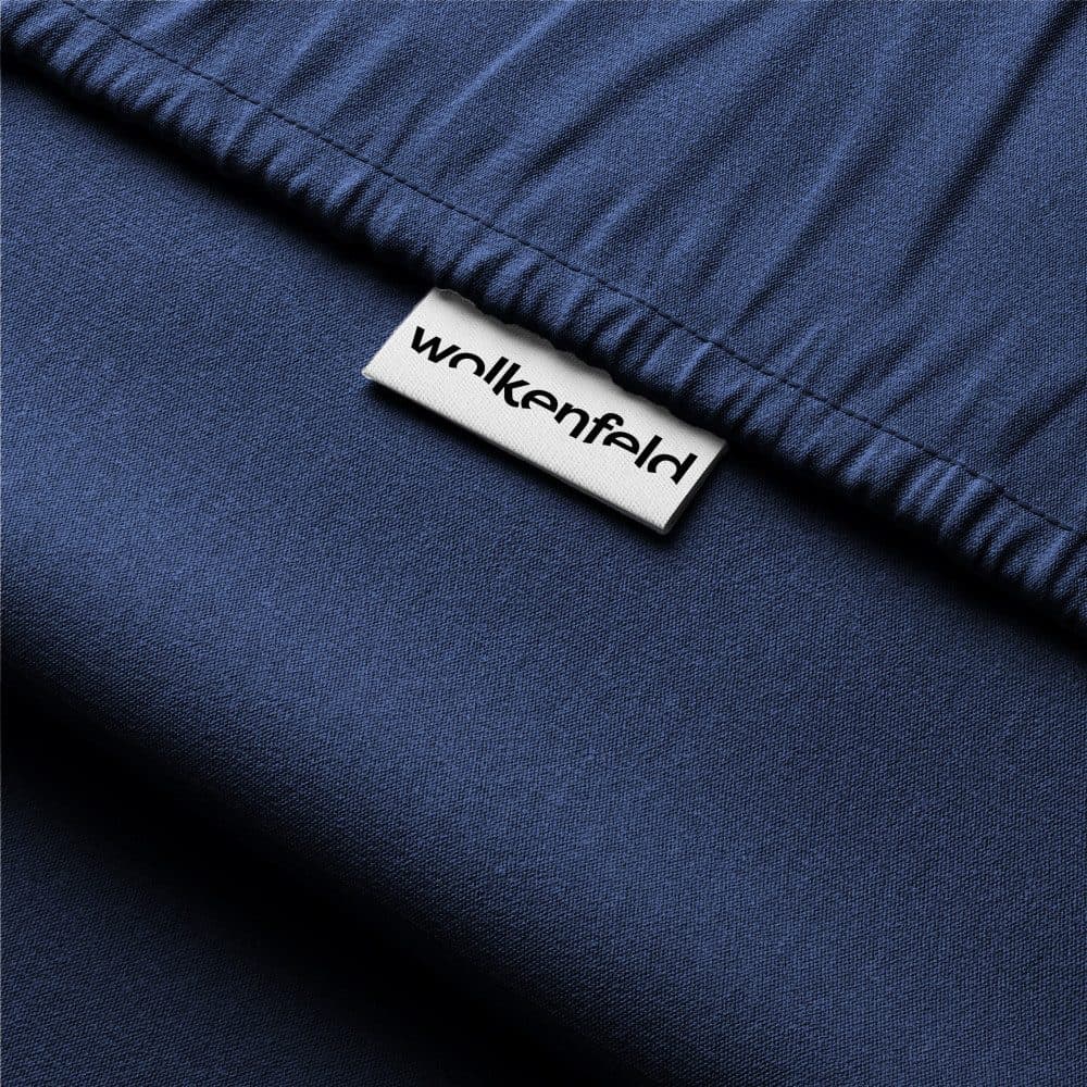Wolkenfeld Spannbettlaken Frida | Blau