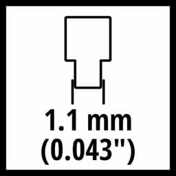 Einhell Ersatzkette | Schwarz