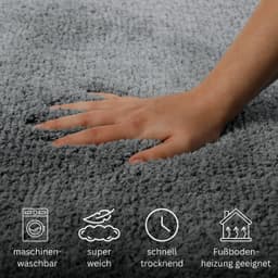 OTTO home Badematte Kaarin | Grau