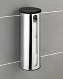 WENKO Toiletten-Ersatzrollenhalter Detroit | Silber 3