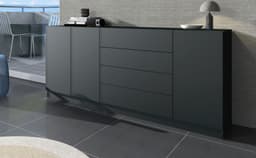 borchardt Möbel Sideboard Vaasa | Schwarz