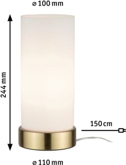Paulmann Pinja Nachttischlampe | Mehrfarbig