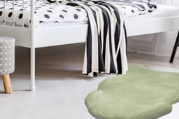 Arte Espina Fellteppich Rabbit 200 | Grün