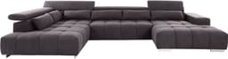 COTTA Wohnlandschaft Orion U-Form | Braun