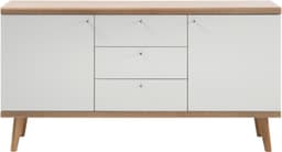 Home affaire Sideboard Merle | Weiß