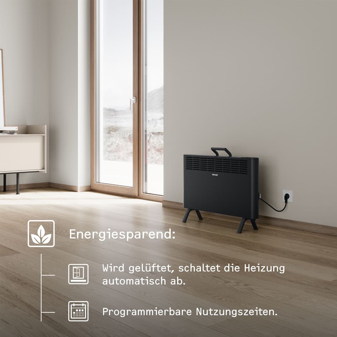 STIEBEL ELTRON Konvektor »CNS-B 2000 Plus LCD move« | Schwarz