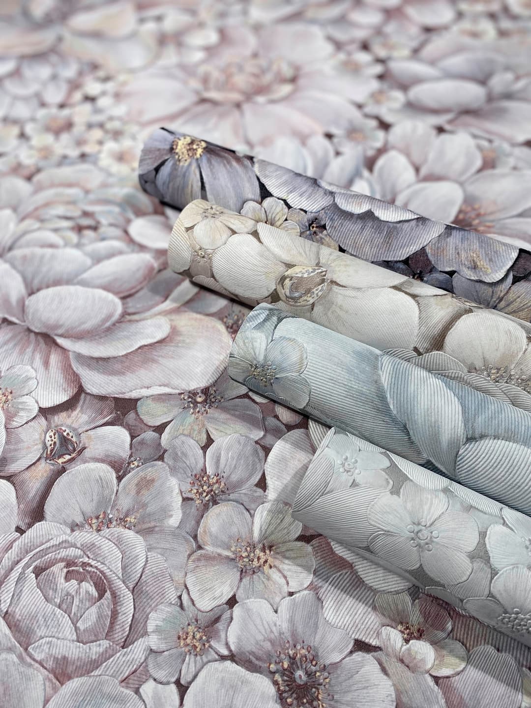 Marburg Vliestapete Flower | Beige