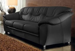 sit&more 3-Sitzer Savona | Schwarz