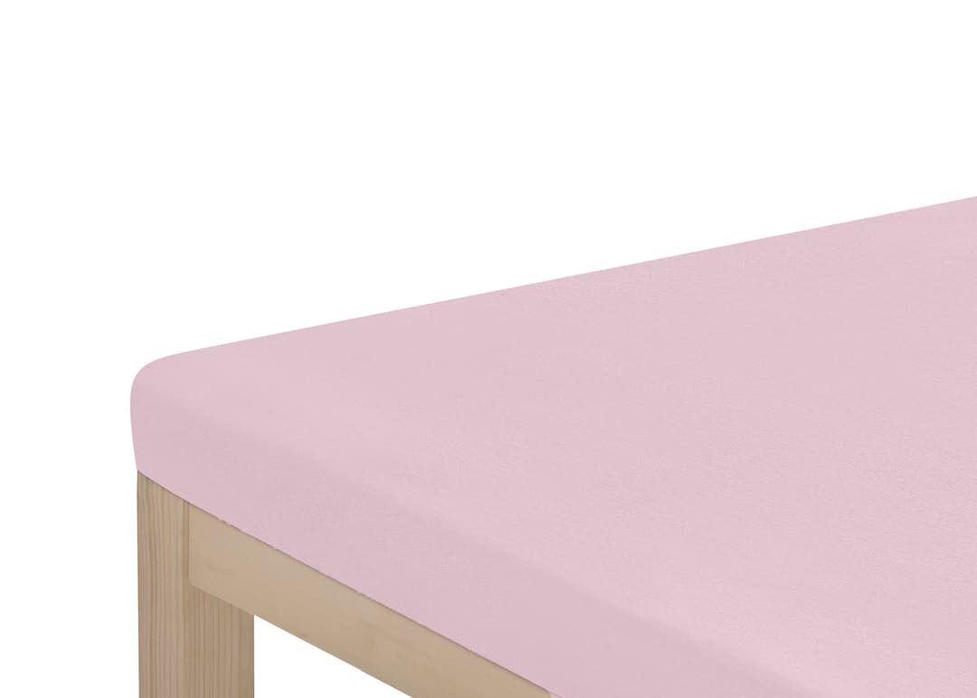 OTTO home Spannbettlaken Topper Basic | Rosa