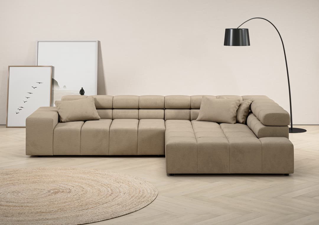 Home affaire Ecksofa Ancona | Beige