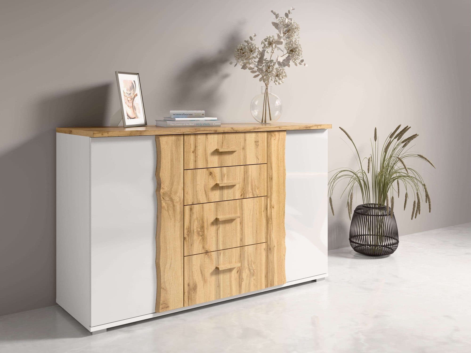 Home affaire Kommode Fabella | Mehrfarbig