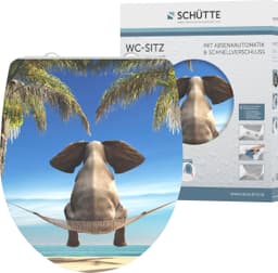 Schütte WC-Sitz Happy Elephant | Mehrfarbig