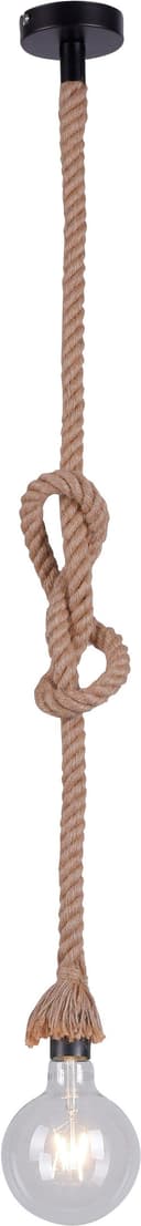 JUST LIGHT ROPE Pendelleuchte | Braun