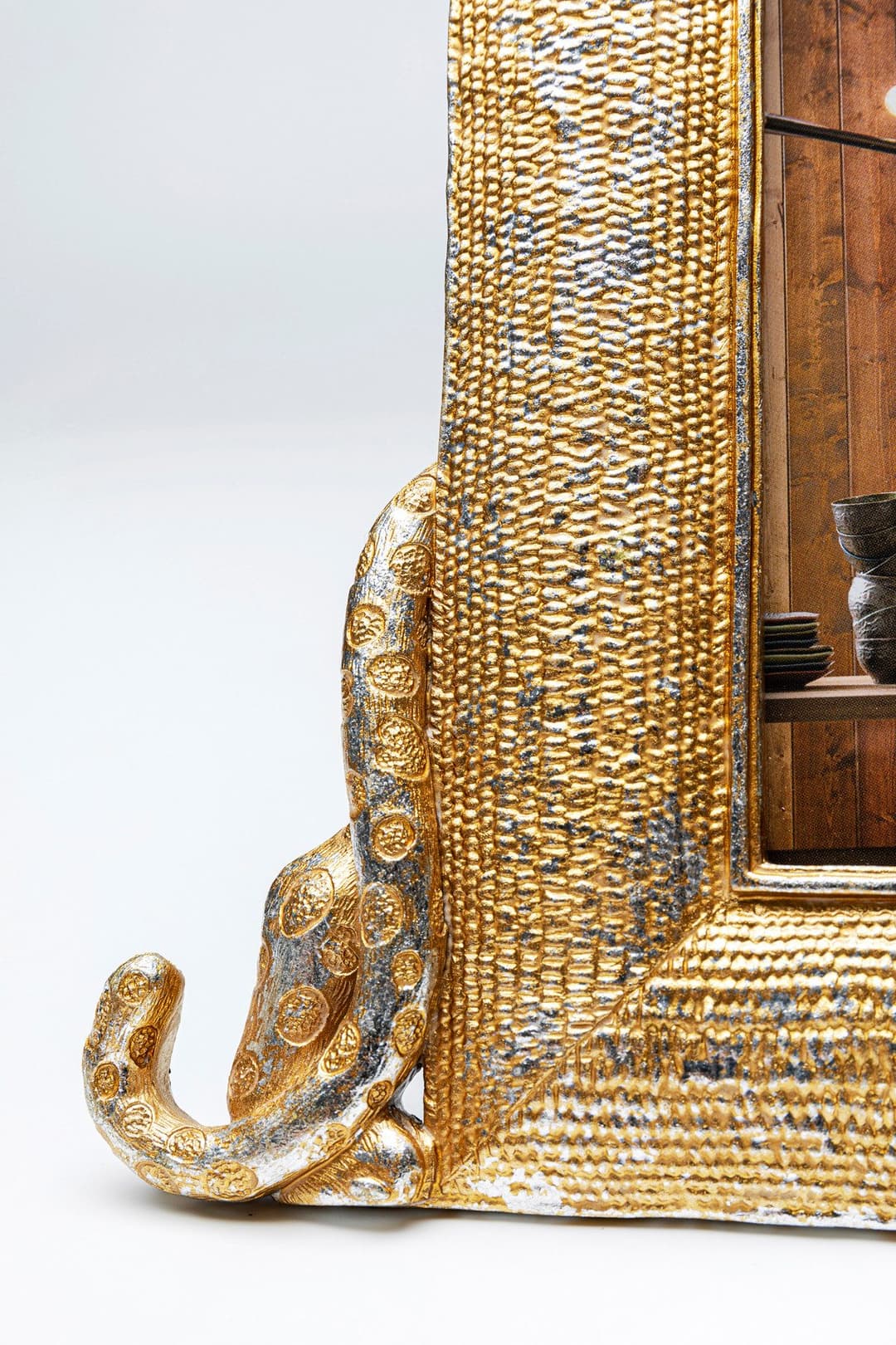 Kare Design Einzelrahmen Bilderrahmen Leopard | Gold