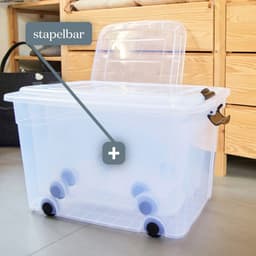 Siena Home Aufbewahrungsbox Anzio | Transparent