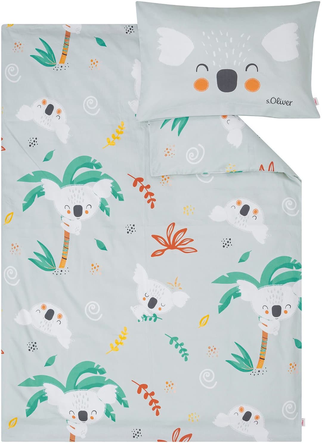 s.Oliver Junior Koala Bettwäsche-Set | Mehrfarbig