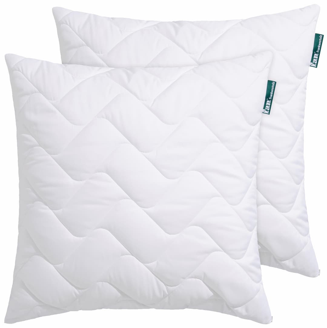 fan Microfaserkissen Hollofil Active m. MF-Bezug | Weiß