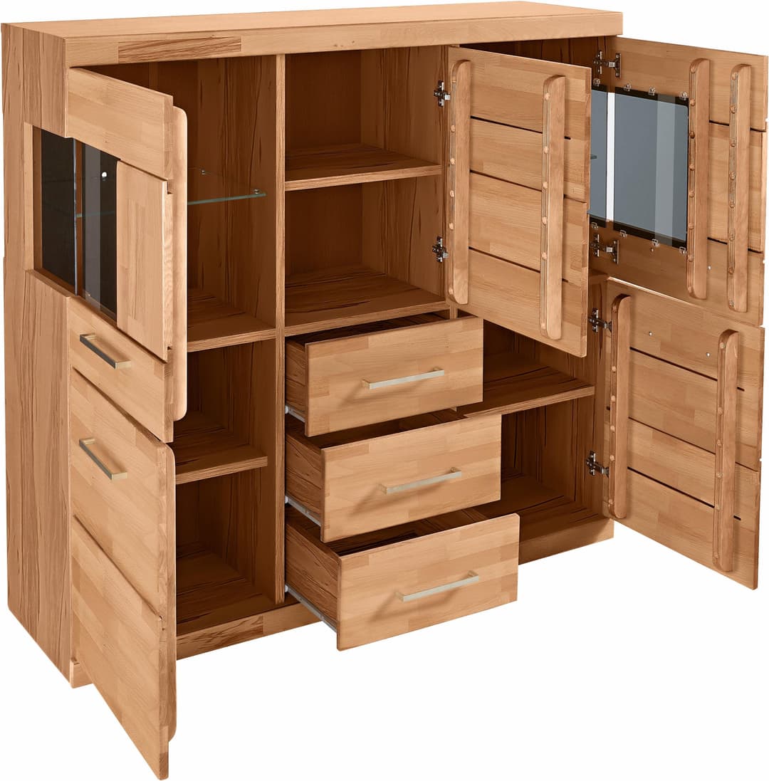 OTTO home Highboard Ribe | Holztöne